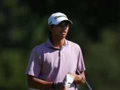 Charlie Woods registrou seu recorde pessoal no primeiro round no US Juniors, ainda em busca de match play
