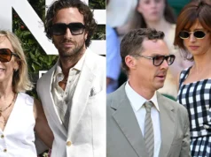 Wimbledon 2026, dia 9: Aaron Taylor-Johnson, 36, e sua esposa Sam, 59, chegam de mãos dadas enquanto lideram VIPs
