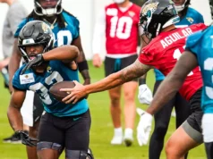 Bhayshul Tuten faz forte declaração de abertura no acampamento dos Jaguars