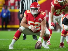 A estrela do Chiefs, Creed Humphrey, é a número 2 no ranking IOL da pré-temporada da AP