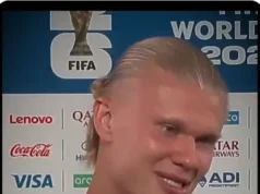 Verificação de fatos: o vídeo não mostra Arling Haaland apoiando a Argentina contra a Inglaterra na Copa do Mundo – legenda falsa
