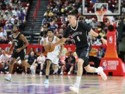 Destaques da liga de verão da NBA de 2026 de Egor Demin do Nets