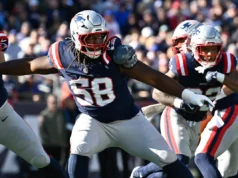 Promissores Patriots OL nomeados para o time All-Breakout de 2026 da NFL