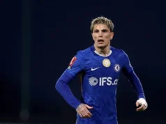 Relatório: Garnacho está interessado na transferência para a Roma