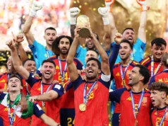 A Espanha conquistou seu segundo título da Copa do Mundo após uma vitória na prorrogação sobre a Argentina