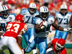 Os Titãs introduzirão Chris Johnson no Anel de Honra