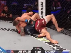 Vídeo: Biagio Ali Walsh usa twister modificado no PFL Austin