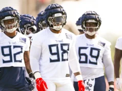 Jeffery Simmons dos Titãs classificado em segundo lugar DT pelos executivos e olheiros da NFL