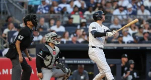 A escalação para sábado à noite contra os Dodgers no Yankee Stadium foi anunciada