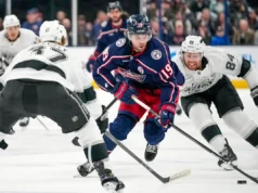 Adam Fantilly, do Columbus Blue Jackets, assinará uma folha de ofertas?