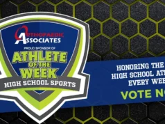 Vote na equipe do ano da Courier & Press High School apresentada pela Orthopaedic Associates
