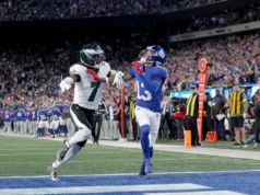 O New York Giants esperava deixar o ex-wide receiver da terceira rodada