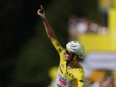 Imperius Tadez Pogac vence etapa 10 do Tour de France no Dia da Bastilha