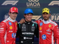 Kimi Antonelli brilhante ao se classificar para largar na pole para o Grande Prêmio da Inglaterra