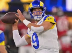 O Los Angeles Rams está entre os melhores da NFL, com Matthew Stafford liderando.
