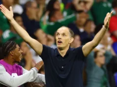 O técnico da Inglaterra, Thomas Tuchel, olha para o futuro depois de sair das semifinais da Copa do Mundo de 2026