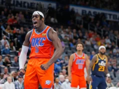 Lou Dort, ala comercial do OKC Thunder, para Atlanta em um acordo de três equipes