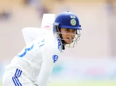 Smriti Mandhana, de 29 anos, fez história ao se tornar o mais jovem…