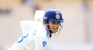 Smriti Mandhana, de 29 anos, fez história ao se tornar o mais jovem…