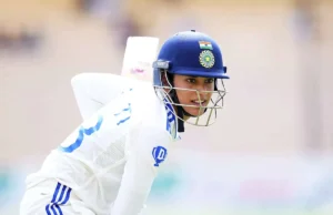 Smriti Mandhana, de 29 anos, fez história ao se tornar o mais jovem…