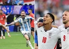 Copa do Mundo FIFA: Argentina x Inglaterra na semifinal de Atlanta pela vaga final contra a Espanha