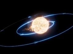 Uma estrela como o Sol devora seu próprio planeta