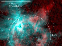 Astrônomos descobriram estruturas ocultas ao redor da Nebulosa de Órion