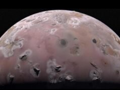 NASA detecta calor intenso abaixo de Io, a lua mais vulcânica de Júpiter