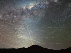 Estudo do ESO mostra que não mais de 100 mil satélites deverão orbitar a Terra