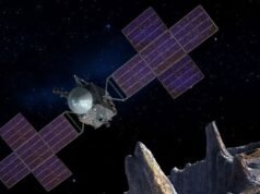 O asteróide 16 Psyche, um mundo rico em metais com cerca de 225 quilómetros de diâmetro entre Marte e Júpiter, pode conter quantidades extraordinárias de ferro e níquel – o suficiente para que estimativas aproximadas coloquem o seu valor teórico do metal em cerca de 10.000 dólares ao quadrado, muito mais do que toda a economia global.