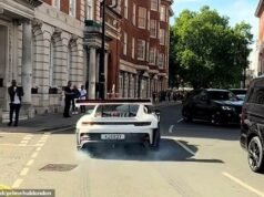 A temporada de supercarros de Londres está a todo vapor, enquanto playboys árabes ricos aceleram os motores e desaceleram as ruas mais exclusivas da capital – o que levou a polícia a apreender motores de luxo no valor de £ 8 milhões.