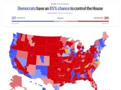 Por dentro da batalha frenética pelo poder: as probabilidades de uma vitória democrata aparecem à medida que mais assentos apoiados por Trump são adicionados à lista de seleção