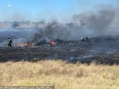 Acidente de helicóptero militar no Texas mata dois, provoca grandes incêndios florestais e evacuações forçadas