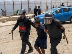 Marrocos envia centenas de tropas para a fronteira de Ceuta em meio a temores de que outra ‘invasão’ massiva de migrantes seja iminente
