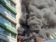 Hotel Holiday Inn que abriga requerentes de asilo pegou fogo em meio à última onda de calor