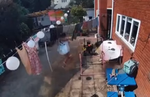 Momento em que o proprietário de uma casa em Stourbridge correu para salvar sua vida segundos antes do inferno engolir a casa de sua família