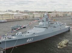 A Rússia repreendeu a NATO por enviar navios de guerra armados com mísseis hipersónicos para além das ilhas turísticas alemãs.
