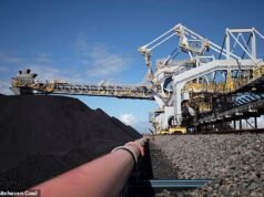 Uma grande empresa de mineração de carvão corre o risco de perder milhões se se expandir