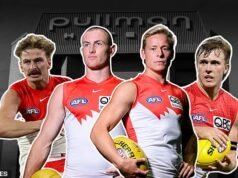 Sydney Swans perde cinco estrelas pelo resto da temporada da AFL por beber tarde da noite e trazer mulheres de volta ao hotel do time