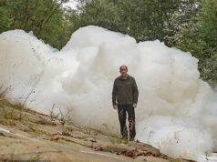 Enorme ‘fomberg’ mata centenas de peixes porque a água usada para combater incêndios industriais polui rios próximos