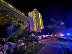 Mulher americana cai morta do 18º andar de hotel no México: marido é interrogado pela polícia depois de perguntar aos funcionários se a esposa havia ‘feito algo ofensivo’