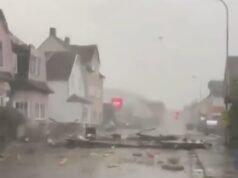 Tornados, inundações repentinas e ventos de 150 km/h causam caos nos principais destinos turísticos de Espanha, Itália e França, à medida que uma forte tempestade atinge a Europa