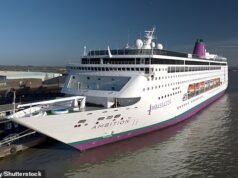 Busca por passageiro desaparecido que caiu de navio de cruzeiro na costa escocesa