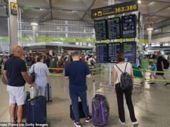 Os voos do Reino Unido para a Espanha foram forçados a ser desviados devido a um drone não identificado perto da pista de um aeroporto