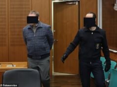 Brit, que alegou que sua esposa caiu de 60 metros para a morte durante sexo na varanda de um hotel alemão, foi condenado à prisão perpétua por assassinato ‘para que pudesse começar uma nova vida com sua amante’