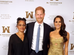 Enquanto o ‘rock’ Doria de Harry e Meghan completa 70 anos, a solidária mãe da Duquesa agora deve viver a um oceano de distância de seus netos e do casal que se destacou após as consequências do ‘Megxit’