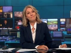 A apresentadora do ITV News, Mary Nightingale, parece chorosa enquanto sua voz falha ao anunciar a morte de Dolly Parton e diz que precisa ‘respirar fundo’