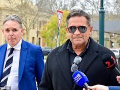 A lenda caída da AFL, Nicky Winmer, foi preso por ataque brutal a uma mulher – depois que o tribunal rejeitou sua reivindicação à fama de ‘guerreiro do apartheid’