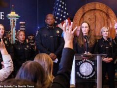Os organizadores cometeram o erro bobo de destituir a prefeita de Seattle, Katie Wilson, depois que ela foi retirada com segurança para seu trabalho por enquanto.