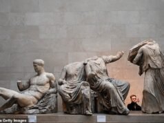 Agora, o primeiro-ministro Andy Burnham não está tão interessado em perder os mármores de Elgin – dizendo que o Museu Britânico deveria escolher seu destino